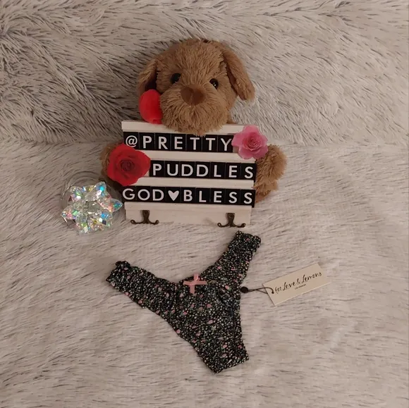 🍓 For Love and Lemons Farrah High-Waist Thong Panty 🍓