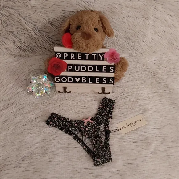 🍓 For Love and Lemons Farrah High-Waist Thong Panty 🍓