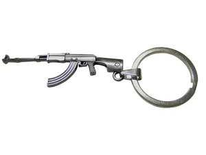AK 47 Rifle Pendant Keychain