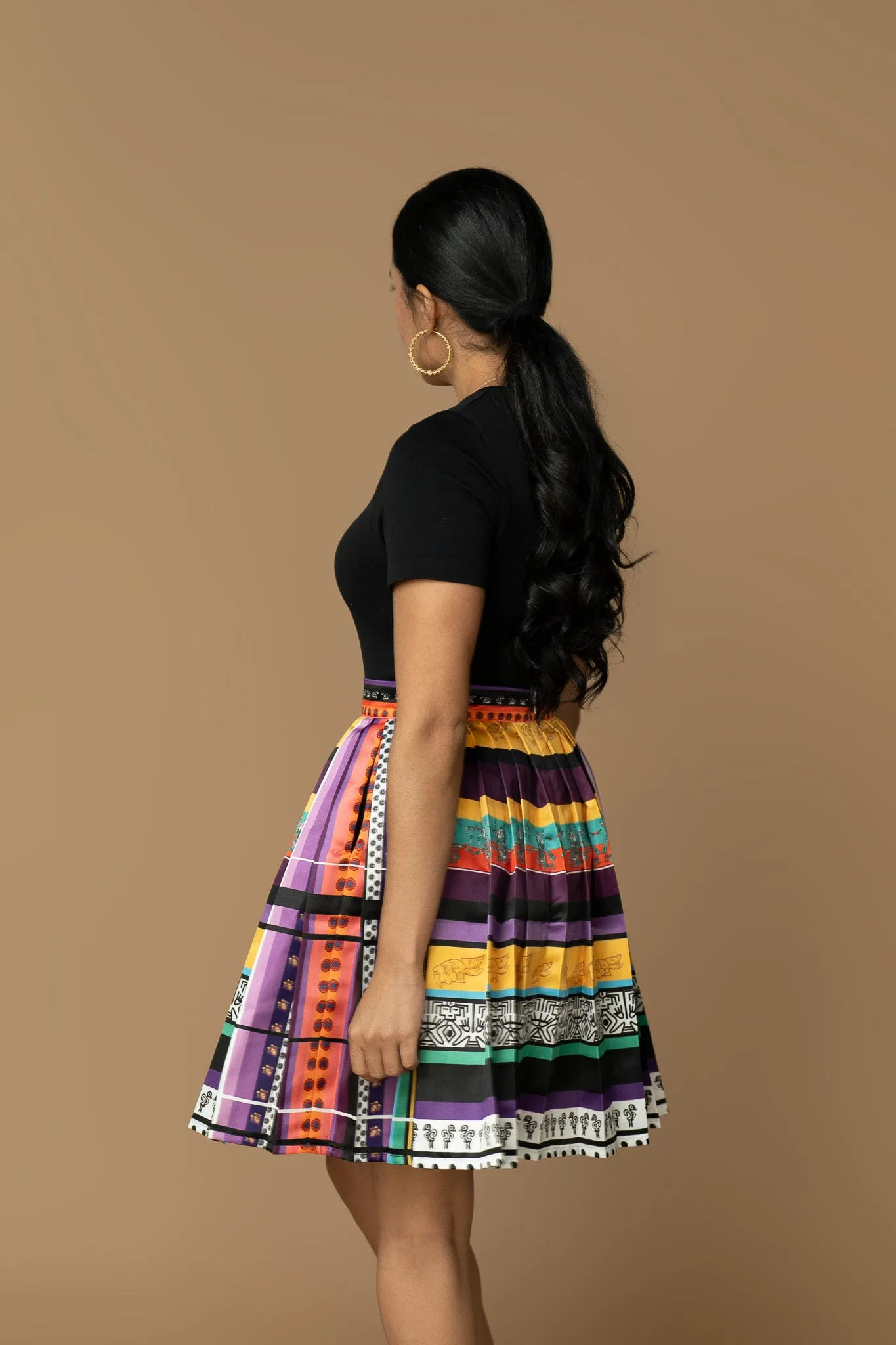 Amate Pleated Skirt