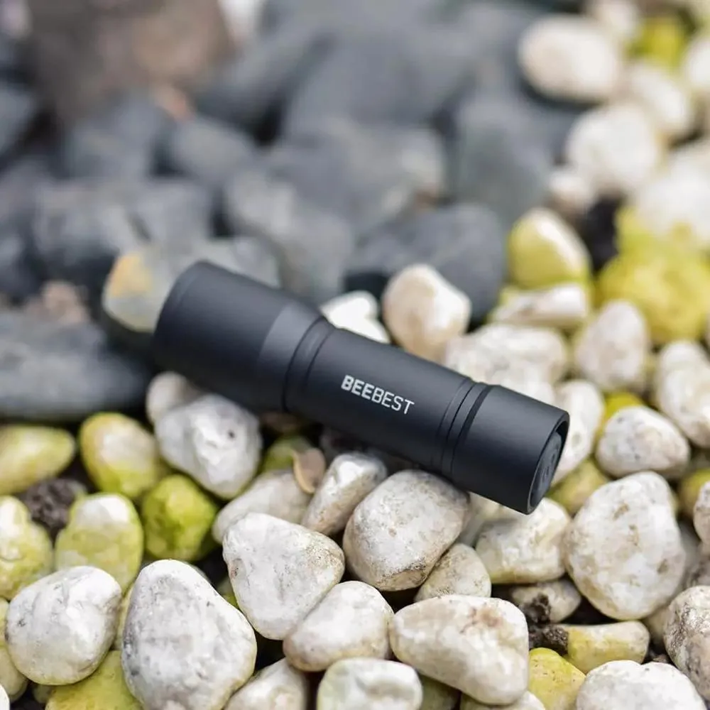 BEEBEST Lightweight Flashlight Waterproof SOS Portable Mini Torch