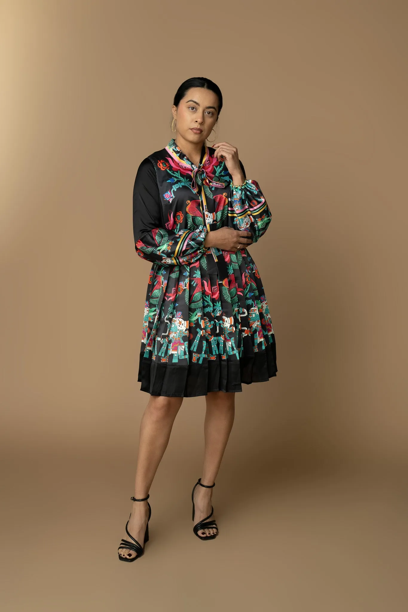 Black Amate Blouse