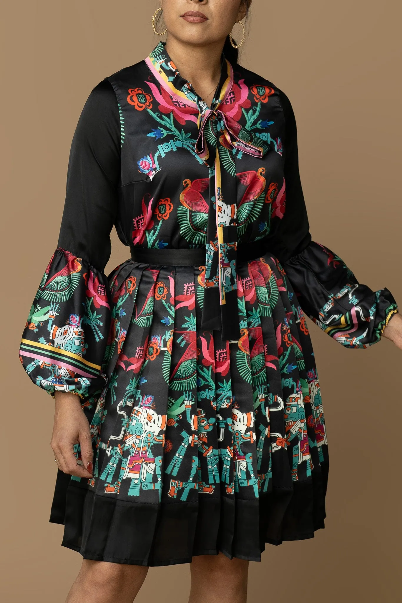 Black Amate Blouse