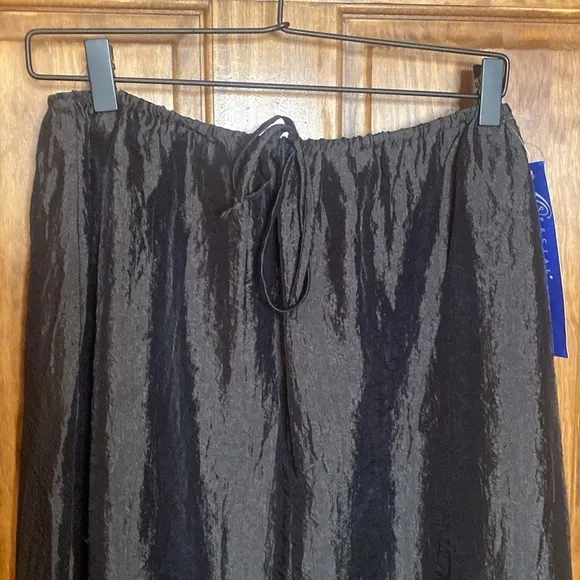 Black Formal Long Maxi Skirt by Chelsea Nights Size 12 NWT Y2K