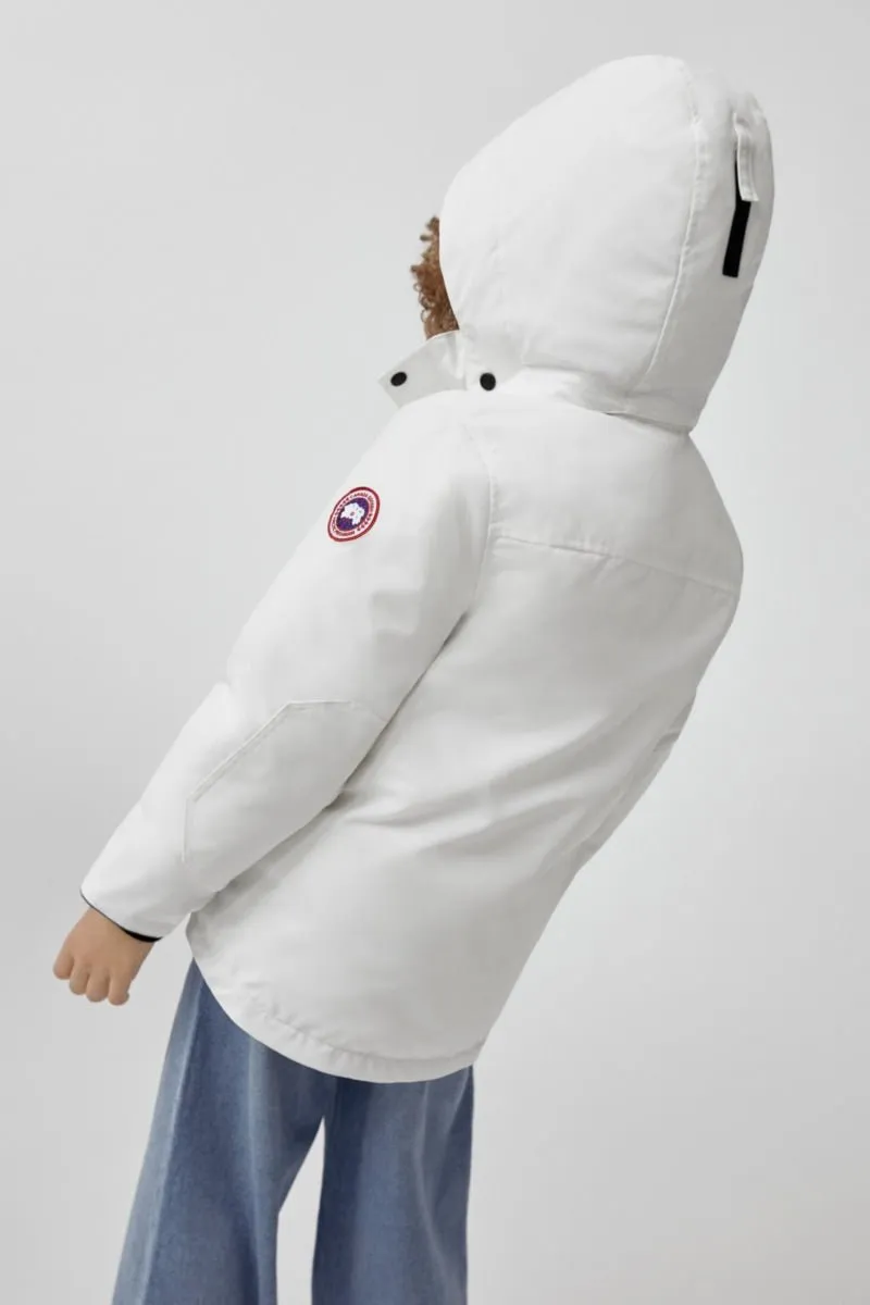 Canada Goose Youth Logan Parka - North Star White