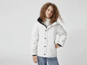 Canada Goose Youth Logan Parka - North Star White