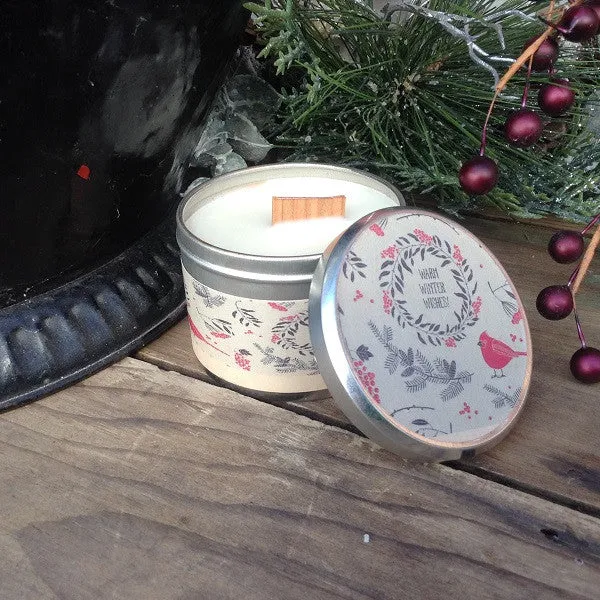 Chai Tea Wood Wick Candles | Soy Candles
