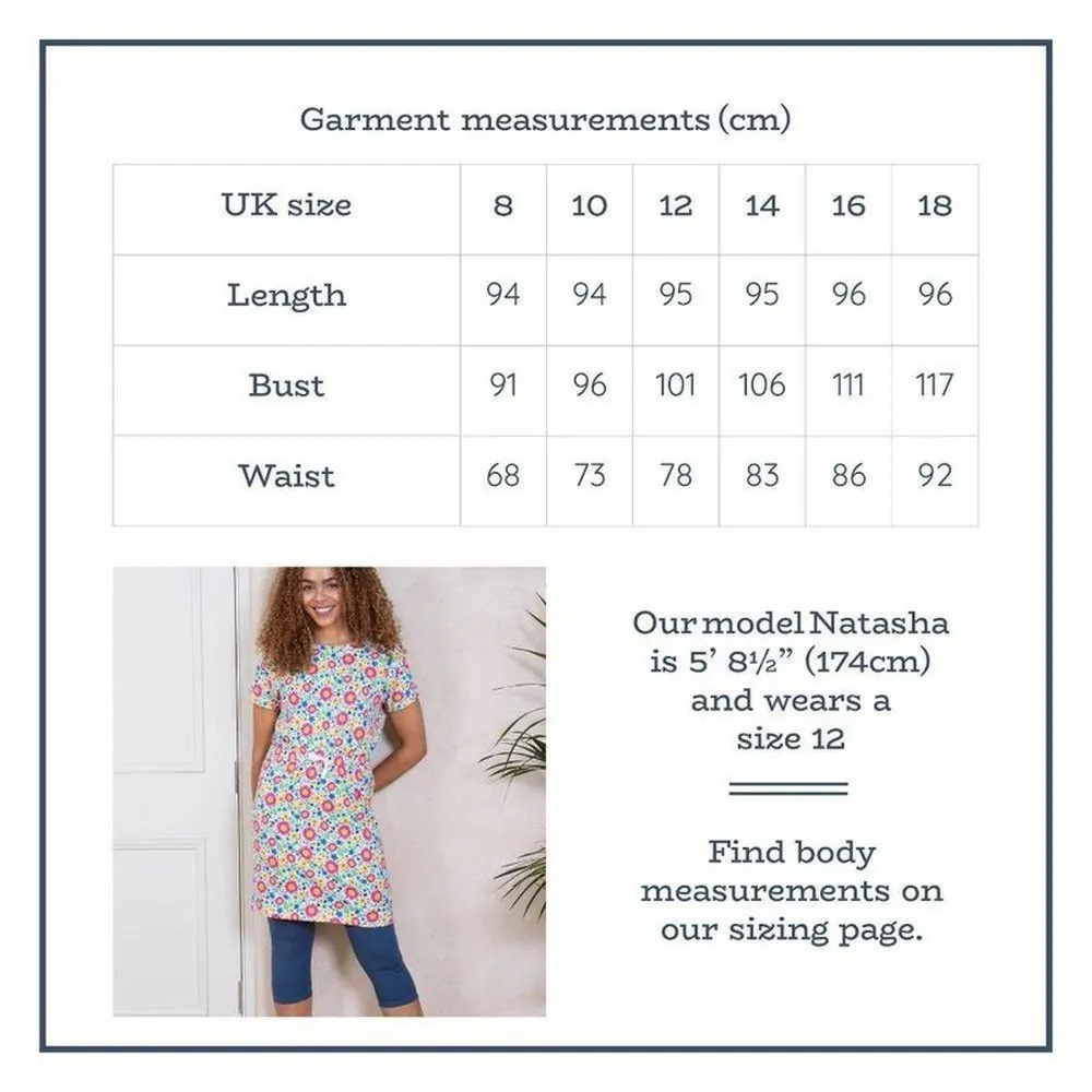 Chine Dress Sea Breeze