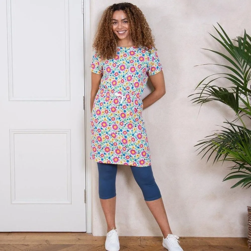 Chine Dress Sea Breeze