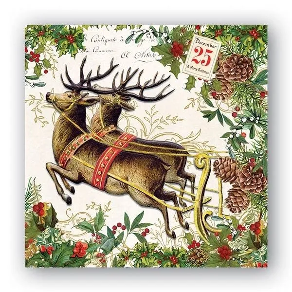 Christmas Joy Luncheon Napkins