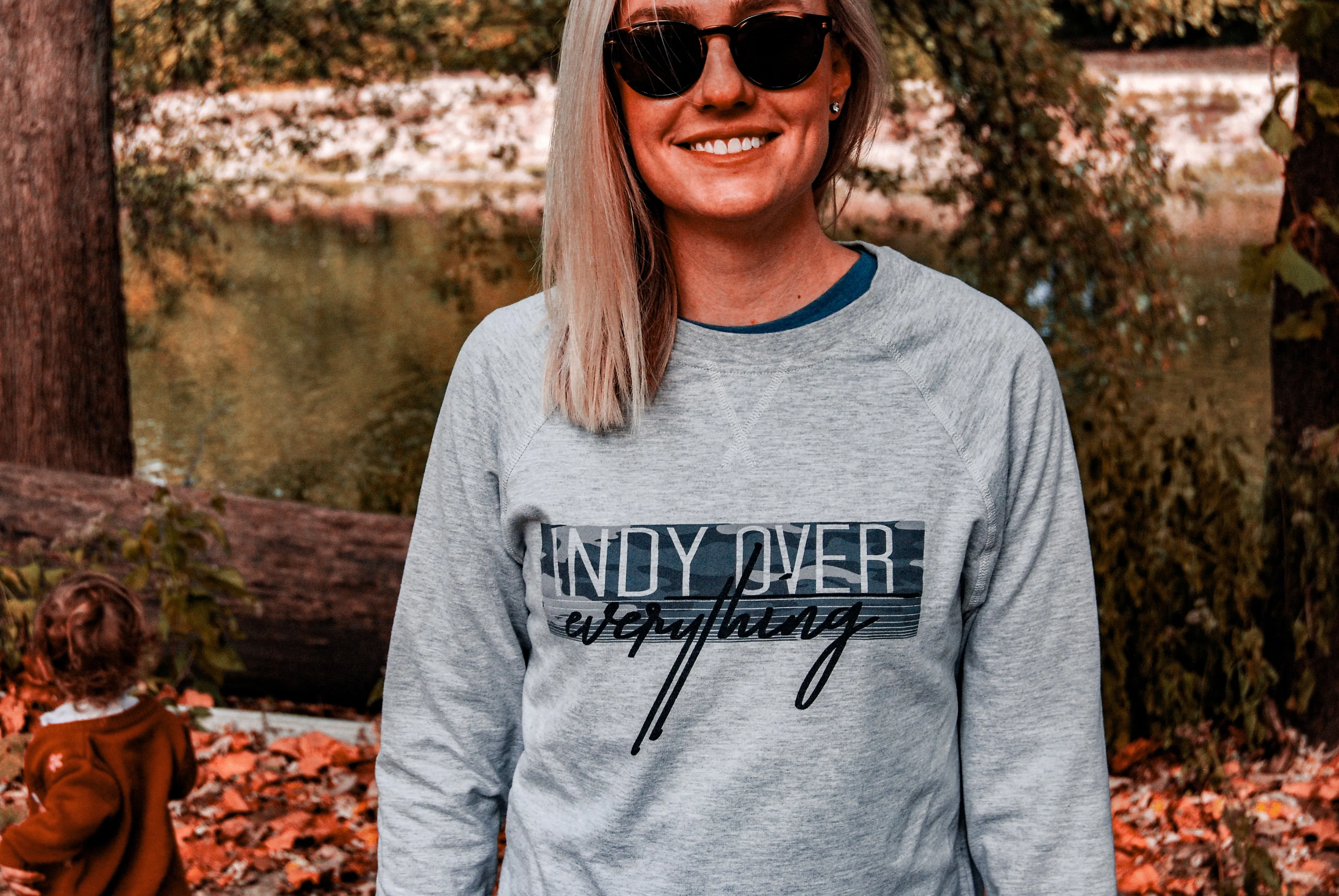 City Camo Sweatshirt - Grey