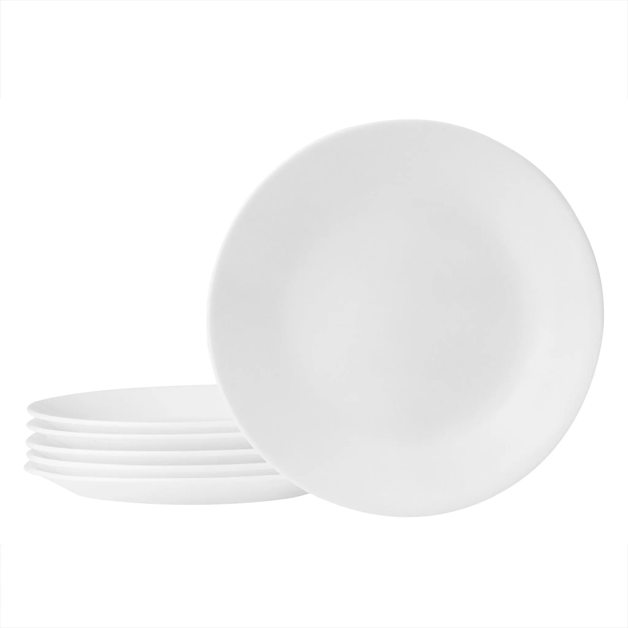 Classic Winter Frost White 6.75" Bread Plate, Set of 6 FREE SHIPPING