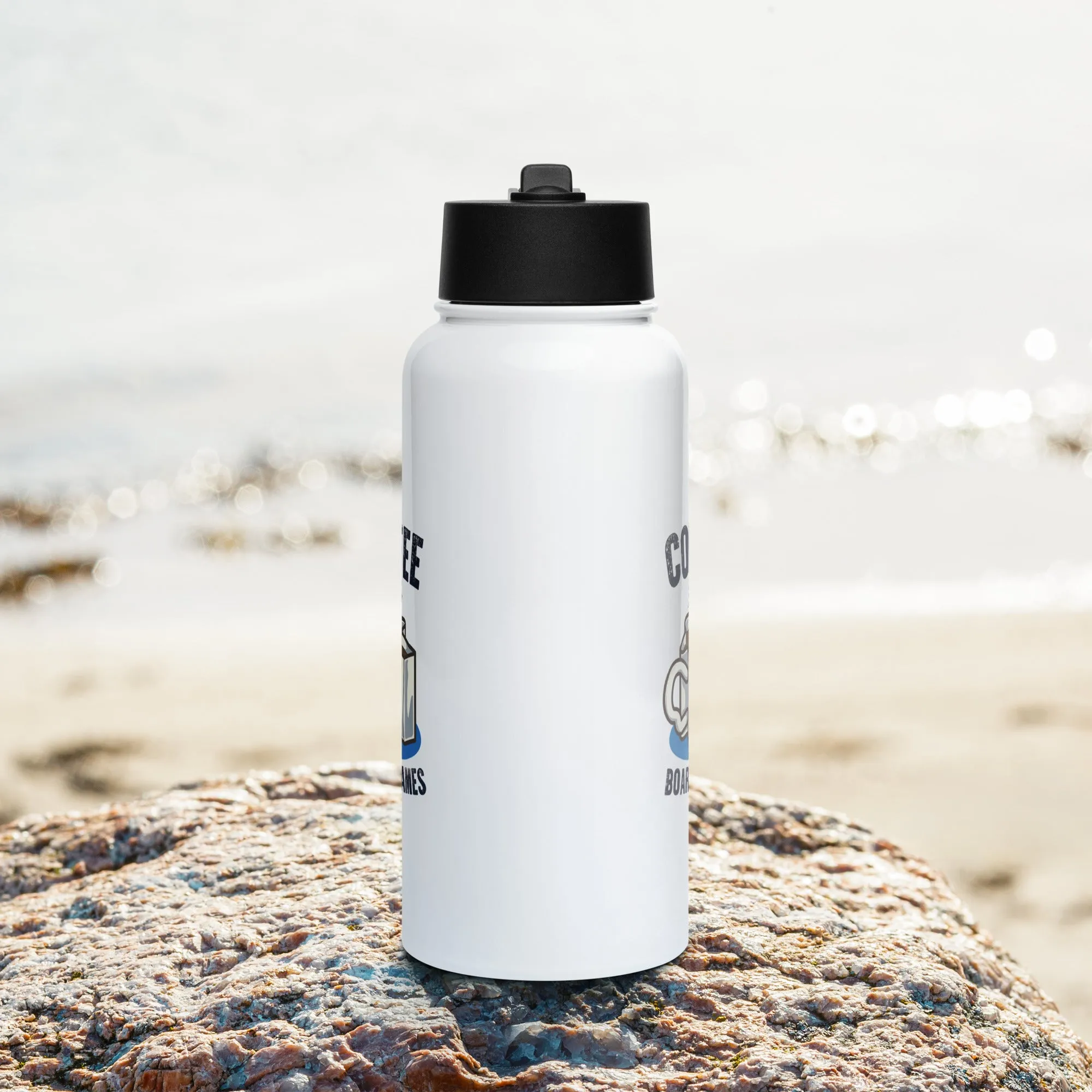 Coffee and Board Games Travel Mug