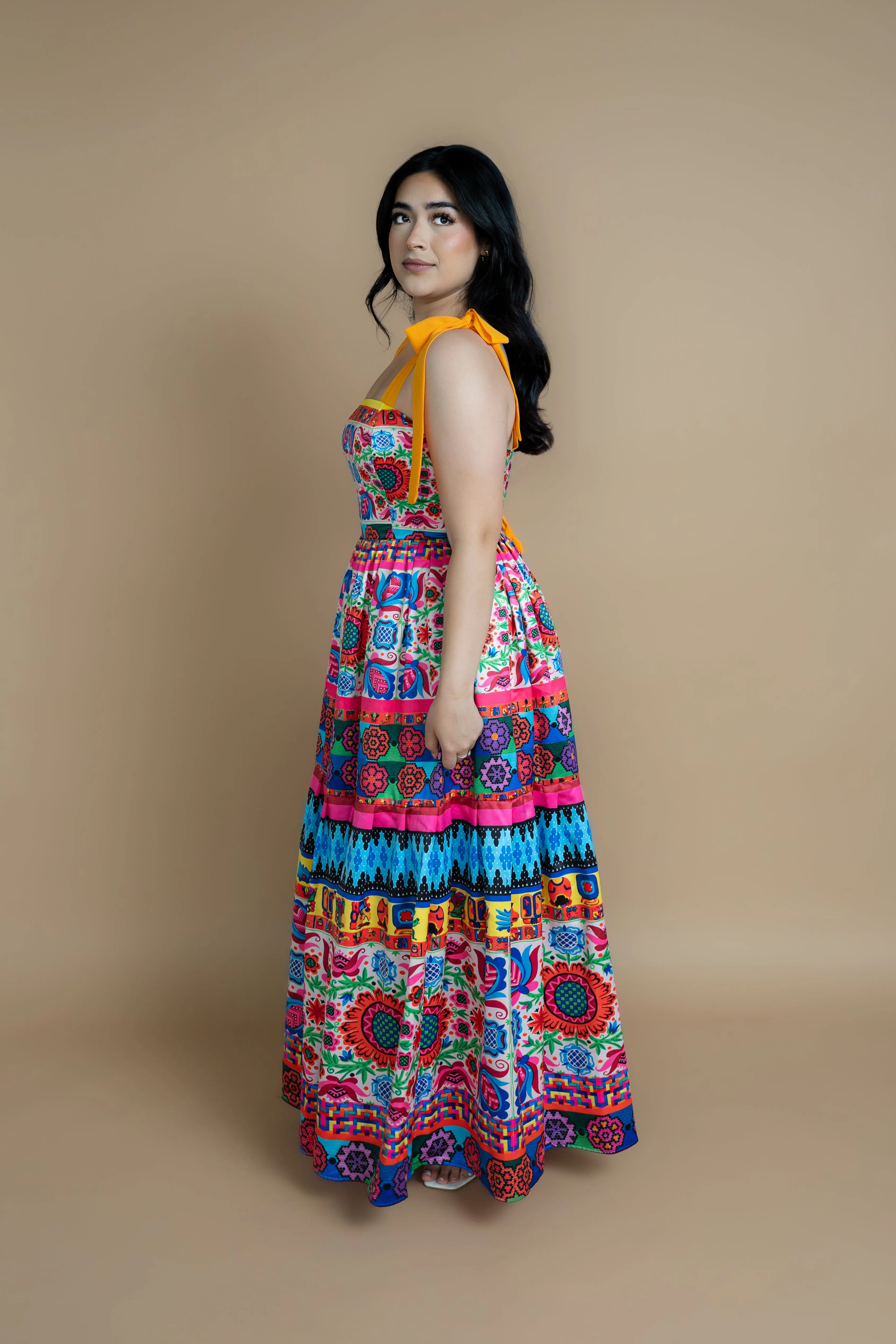 Cosecha Amarilla Dress