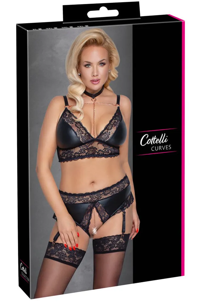 Cottelli Curves Plus Size Lingerie Set