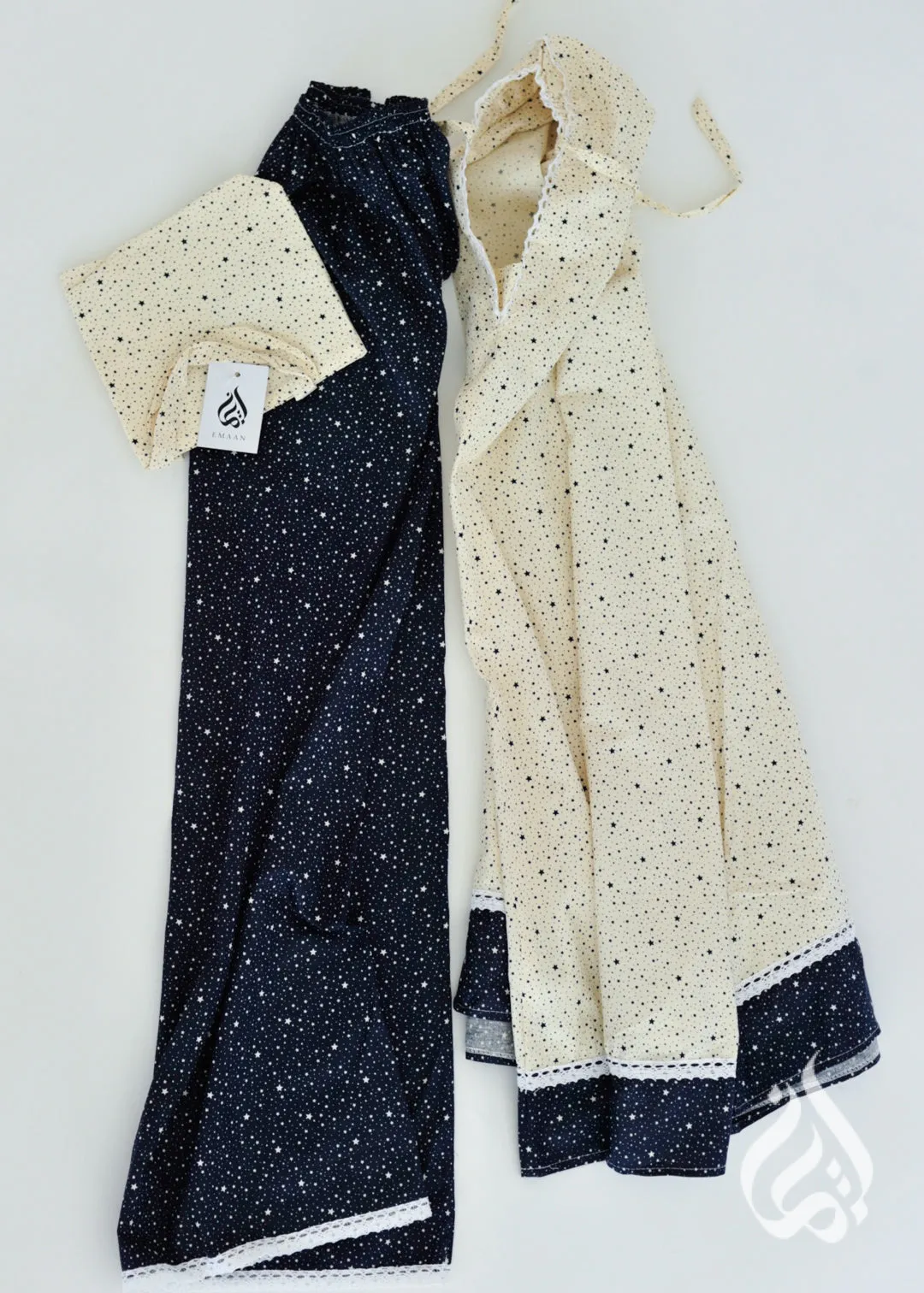 Cotton Prayer Outfit for Girls - Large