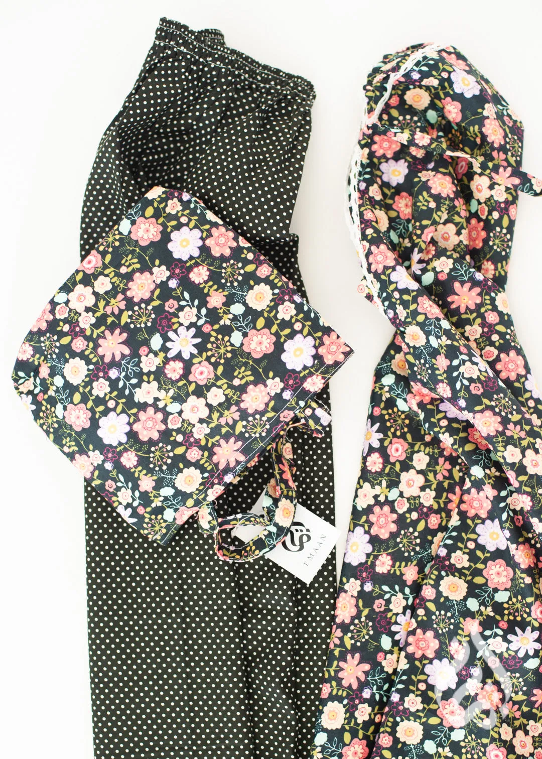 Cotton Prayer Outfit for Girls - Large