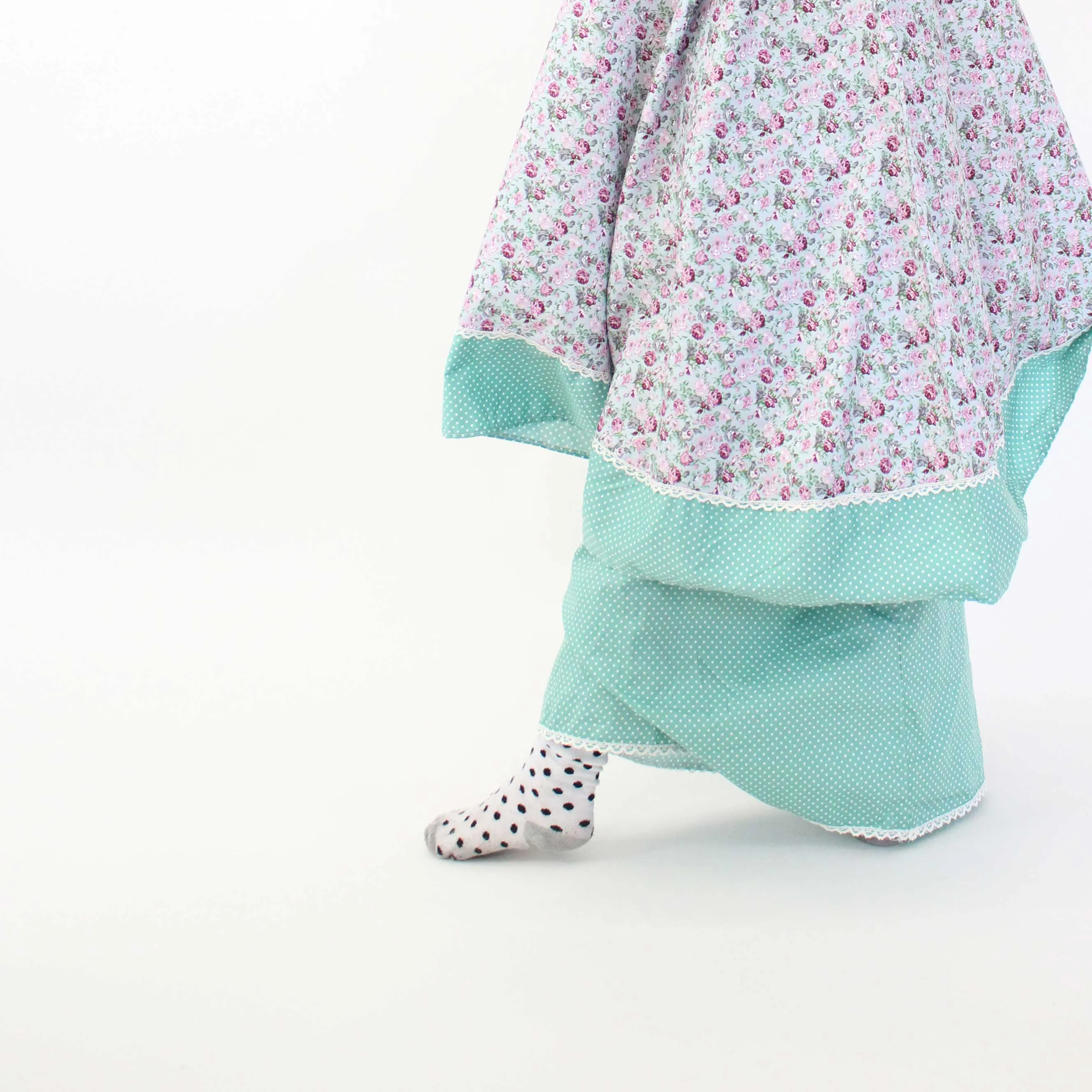 Cotton Prayer Outfit for Girls - Large
