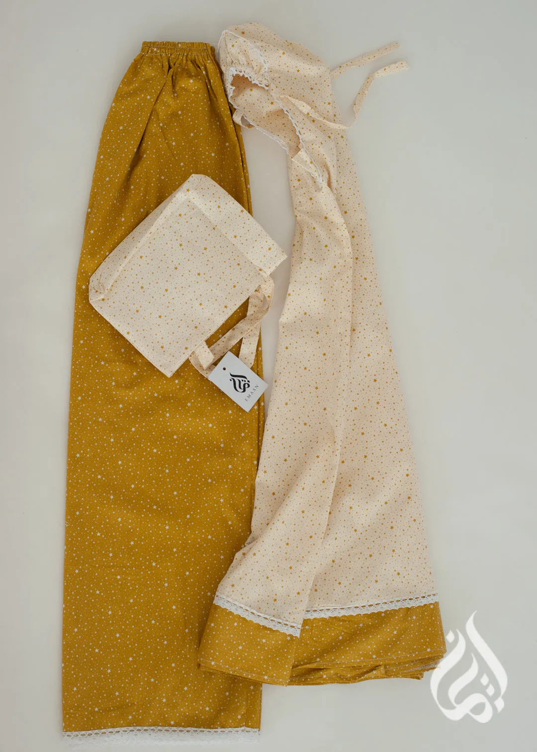 Cotton Prayer Outfit for Girls - Large
