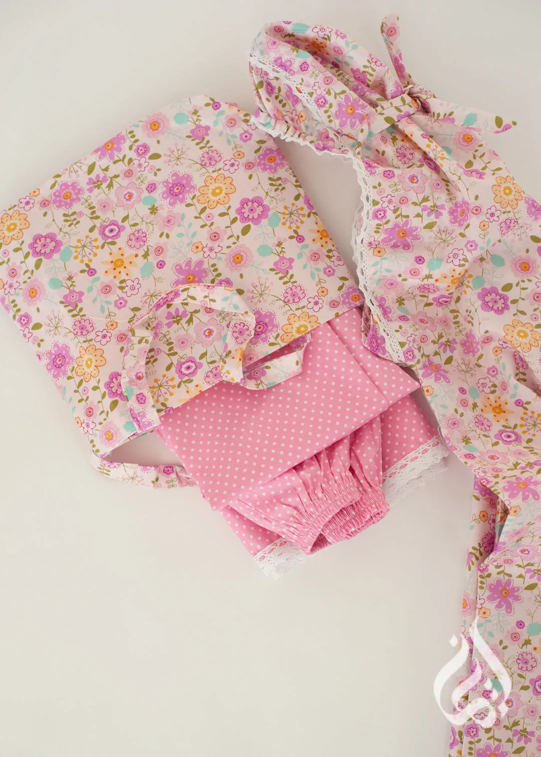 Cotton Prayer Outfit for Girls - Large