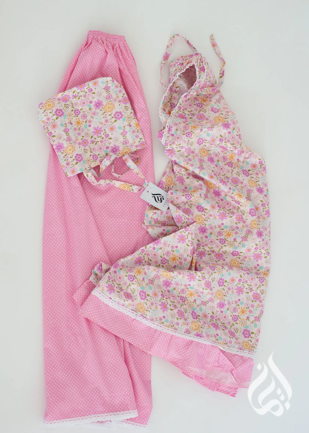 Cotton Prayer Outfit for Girls - Large