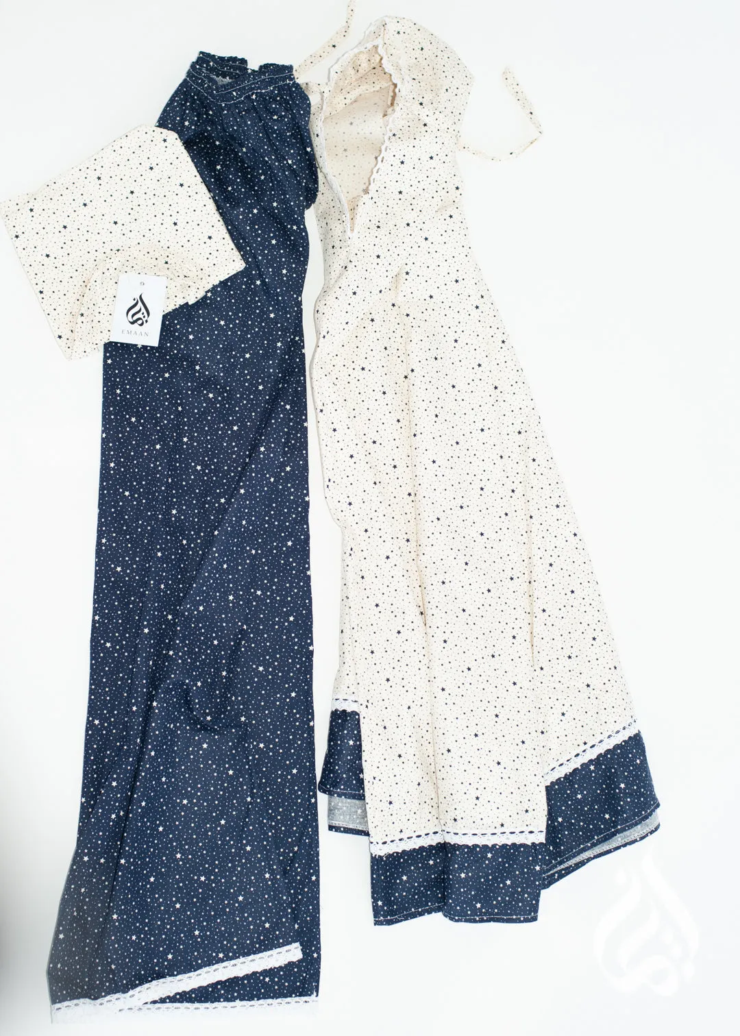 Cotton Prayer Outfit for Girls - Large