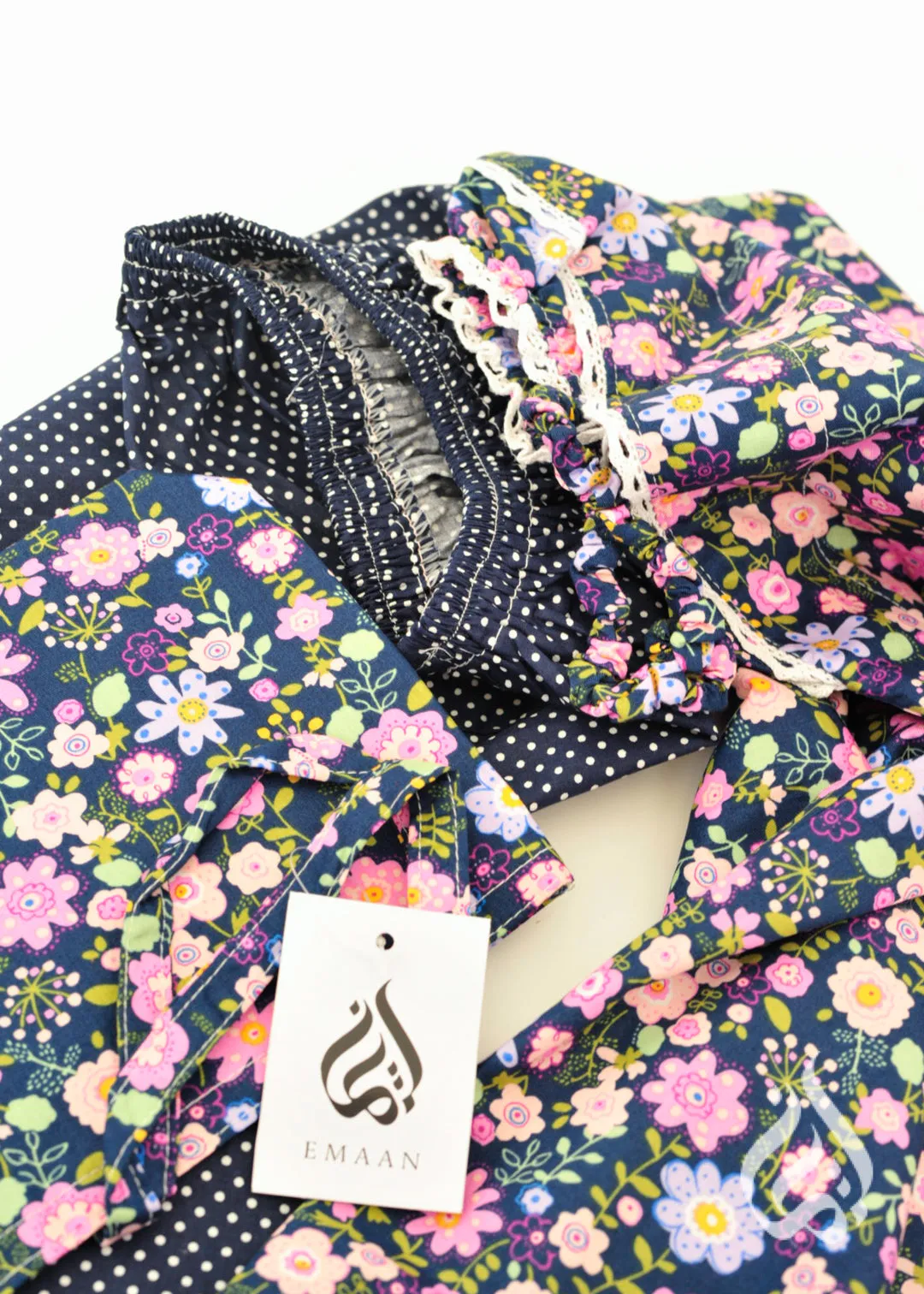 Cotton Prayer Outfit for Girls - Large