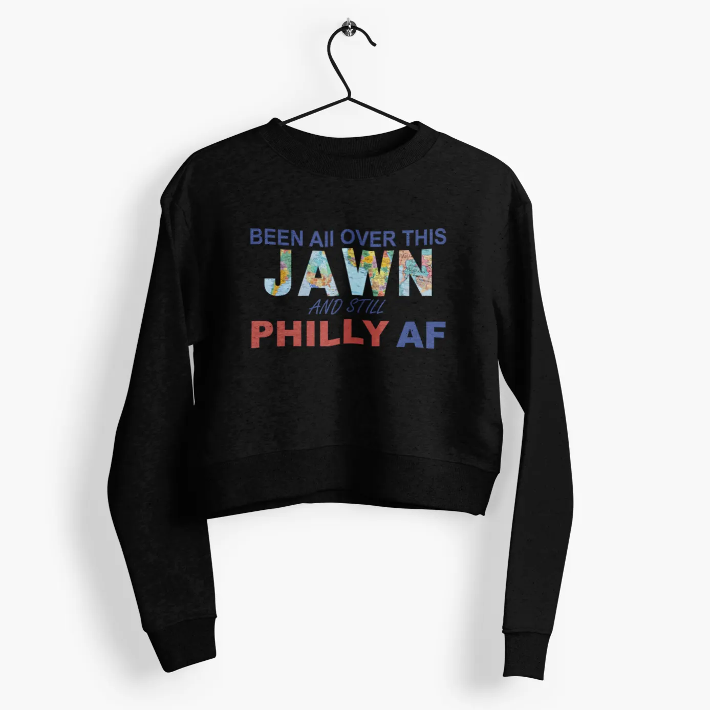 Cropped Sweat Shirt Still Philly AF