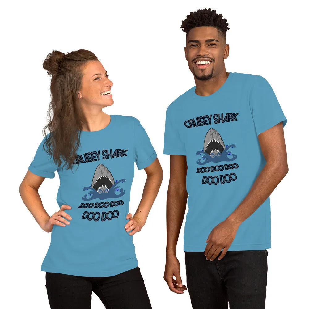 Cruisey Shark Doo Doo Travel Cruise Short-Sleeve T-Shirt
