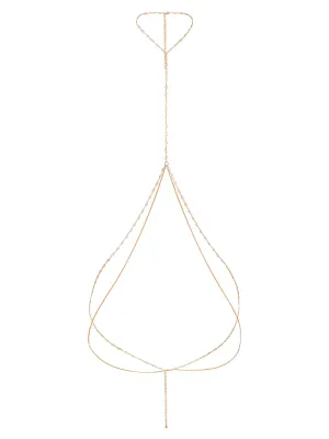 Crystal Baguette Body Chain