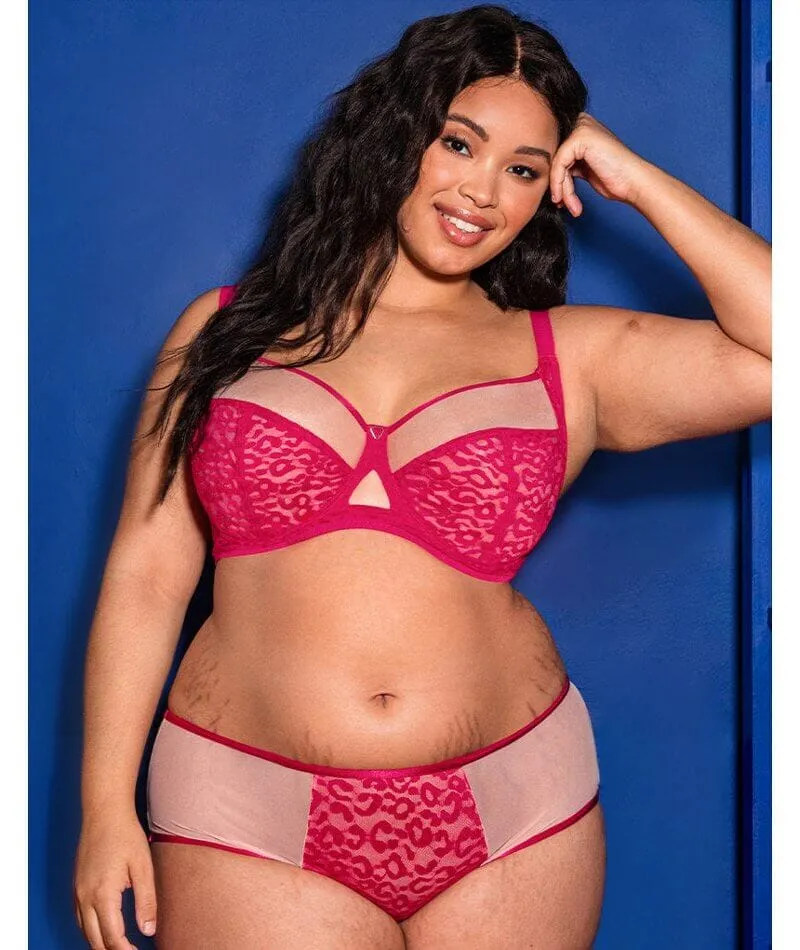 Curvy Kate Victory Wild Short - Hot Pink/ Blush