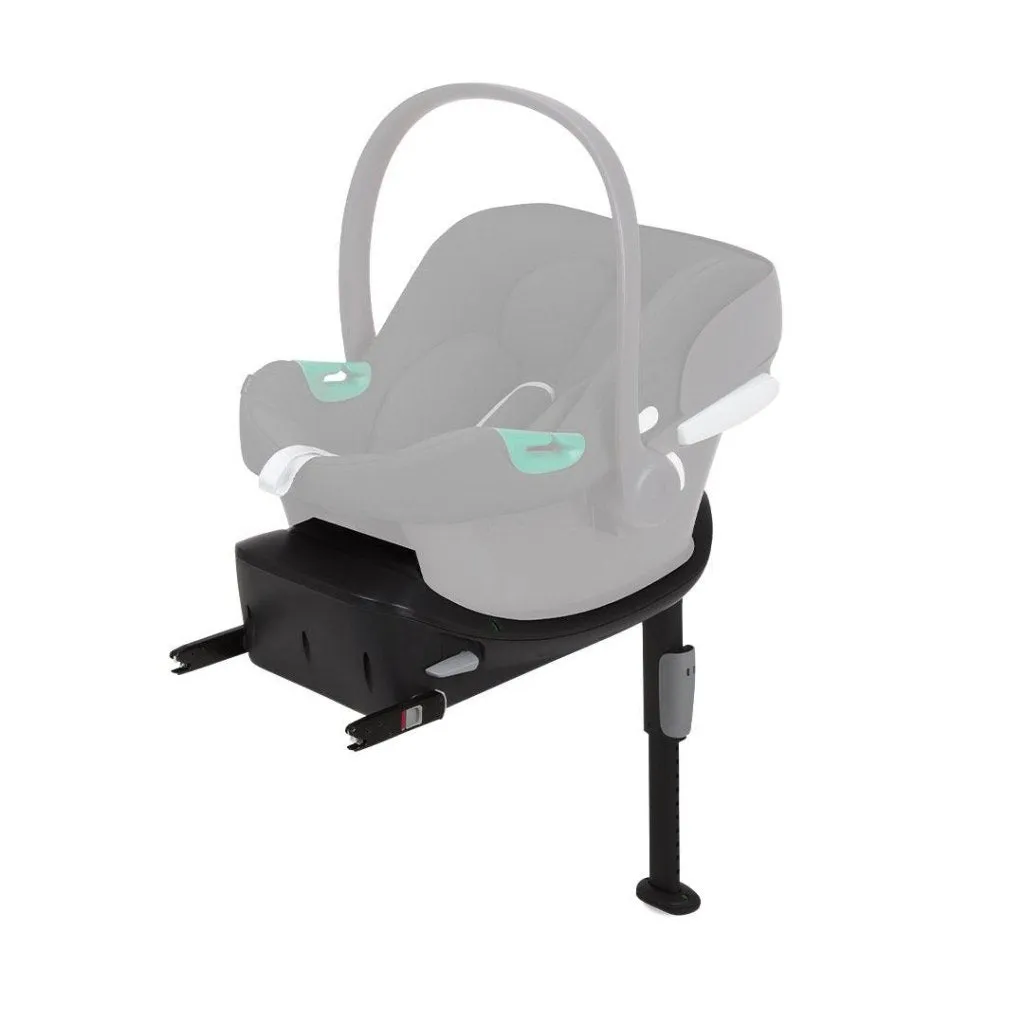 Cybex Melio Travel System Comfort Bundle with ATON B2 I-SIZE and Gold Footmuff - Moon Black