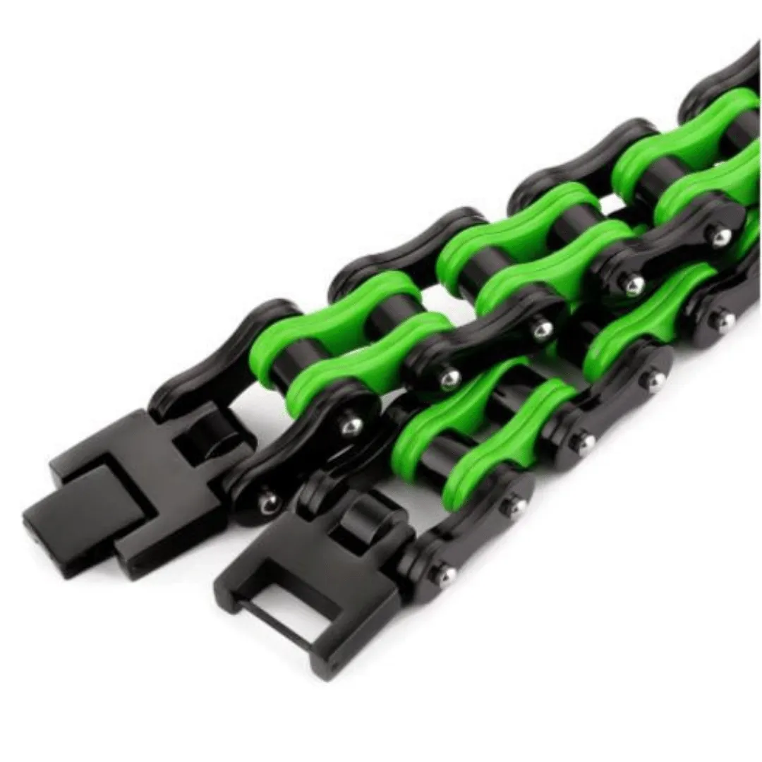 Cycolinks Kawasaki Green Bracelet