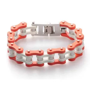 Cycolinks KTM Orange Bike Chain Bracelet
