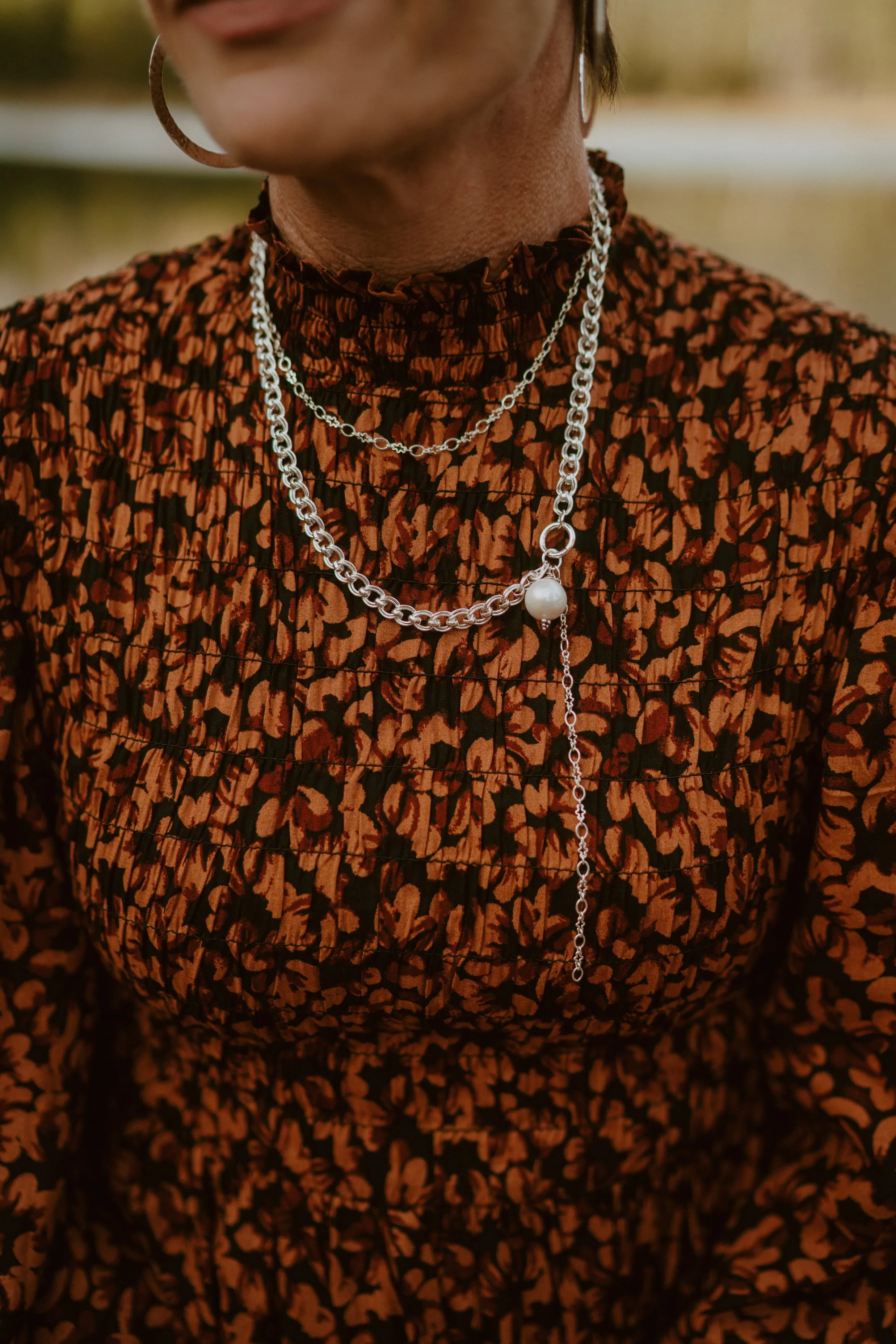 Danielle Necklace | Silver
