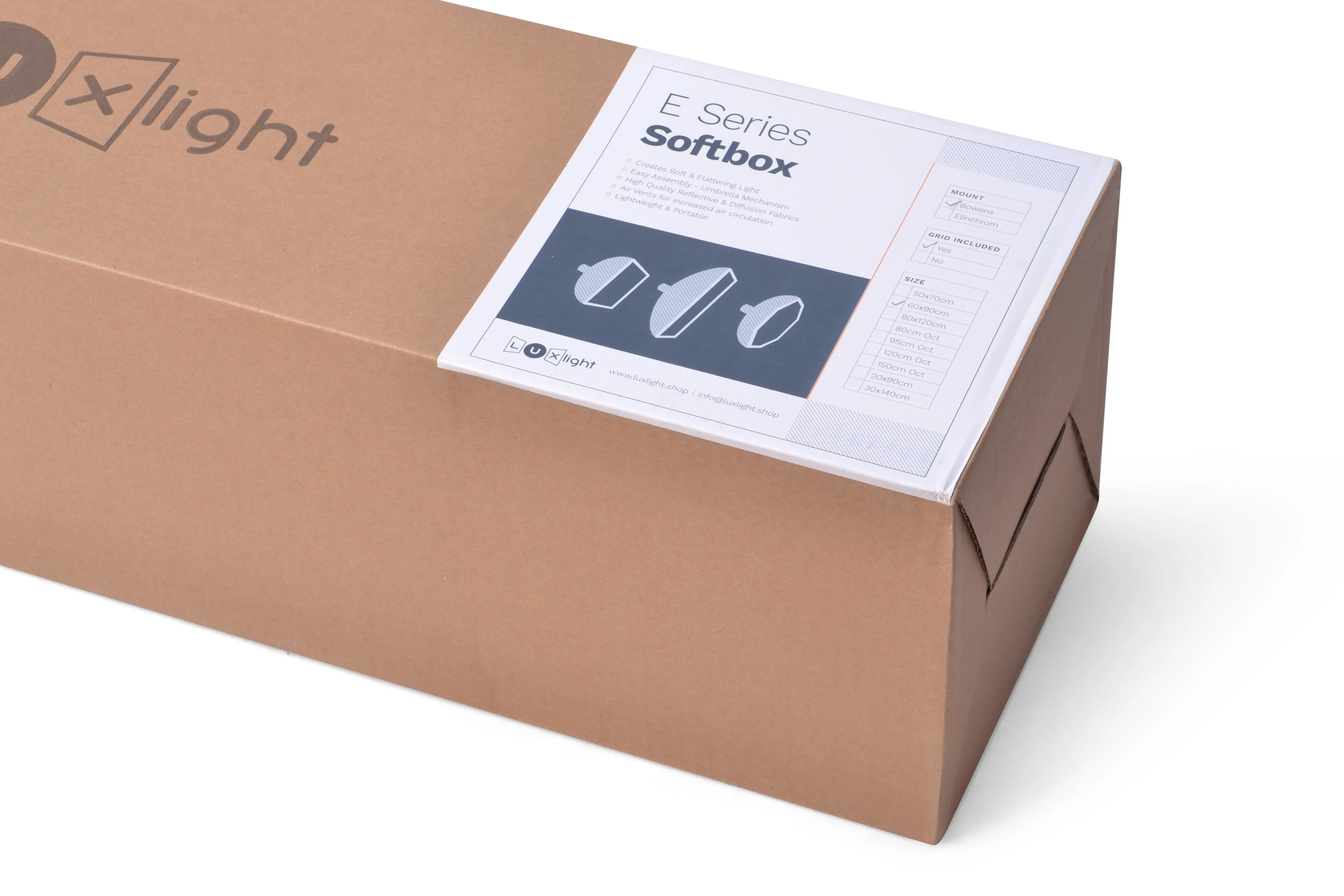 E Series Umbrella Softbox  | Bowens Mount | Lightweight Easy Setup