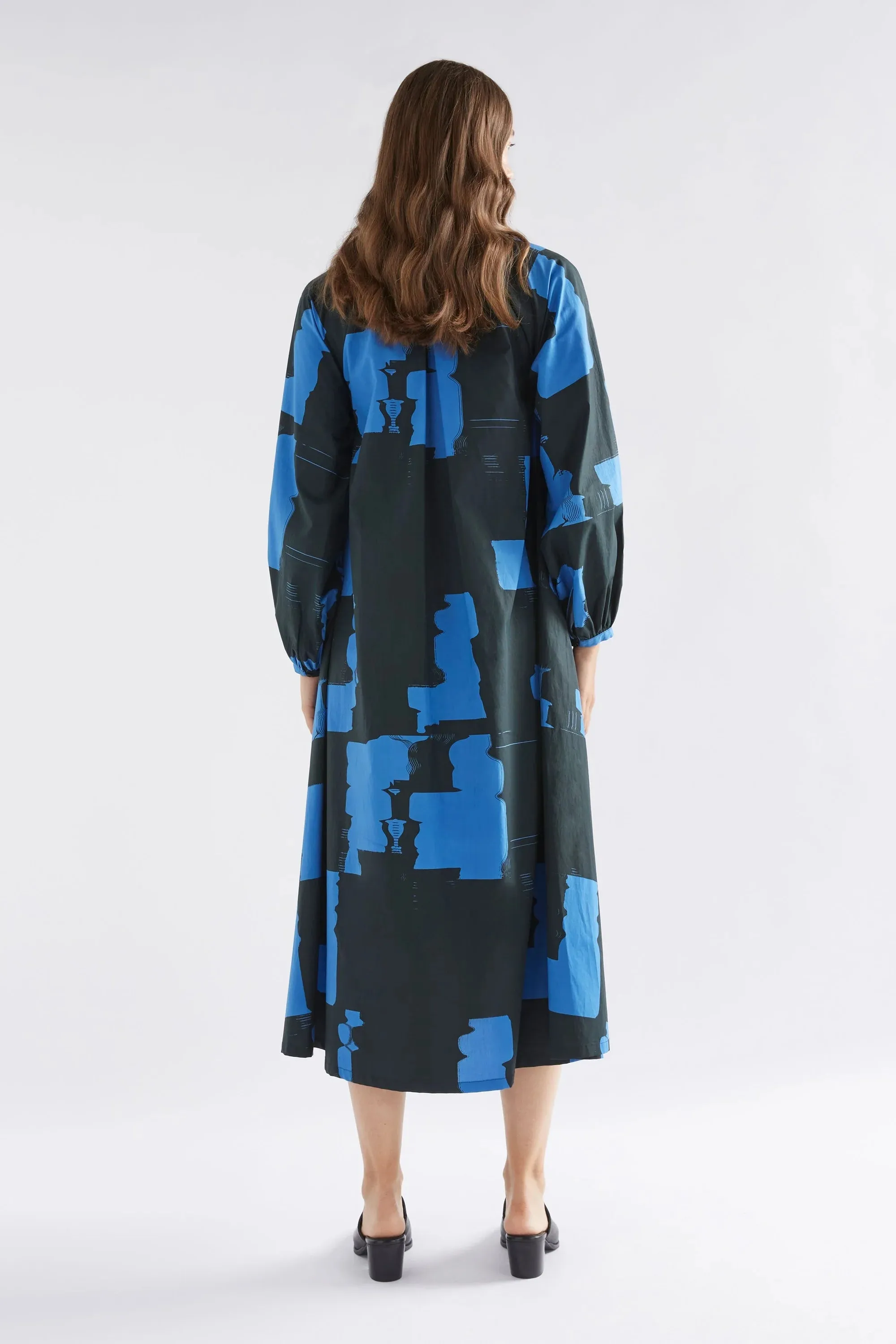 ELK Deze Dress - Blue Rolla Print