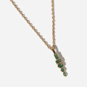 Emerald Monroe Totem Pendant