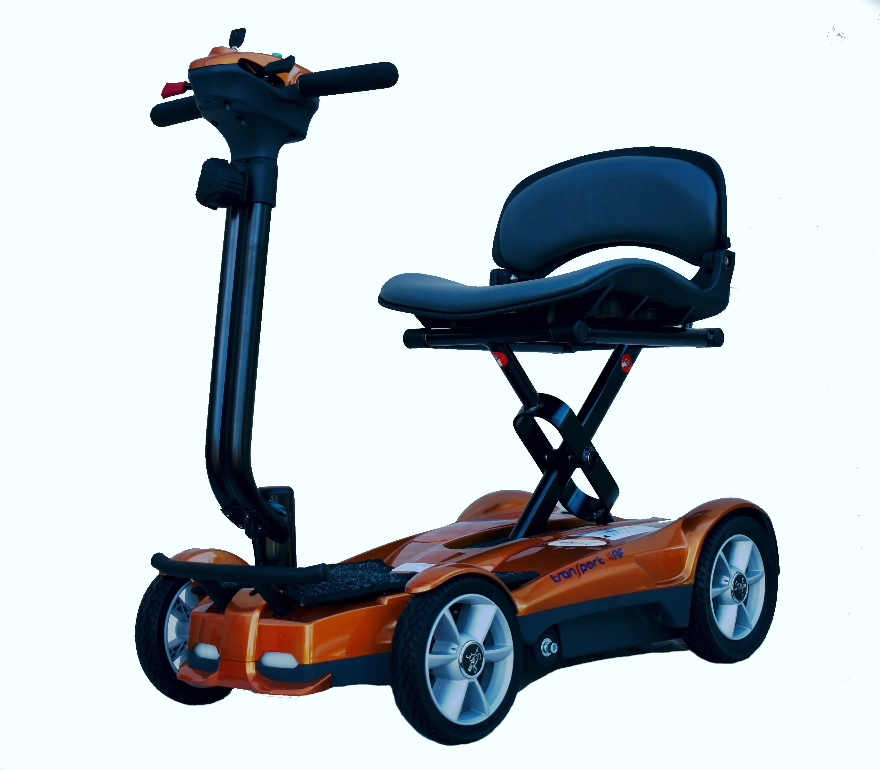 EV Rider Transport 4AF Automatic Folding Four-Wheel Mobility Scooter - from DT Scooters