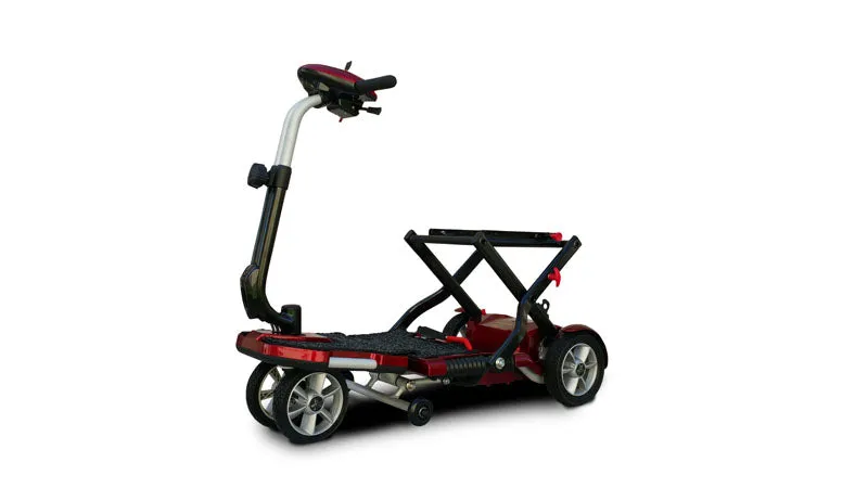 EV Rider Transport Plus Folding Mobility Scooter With Armrests