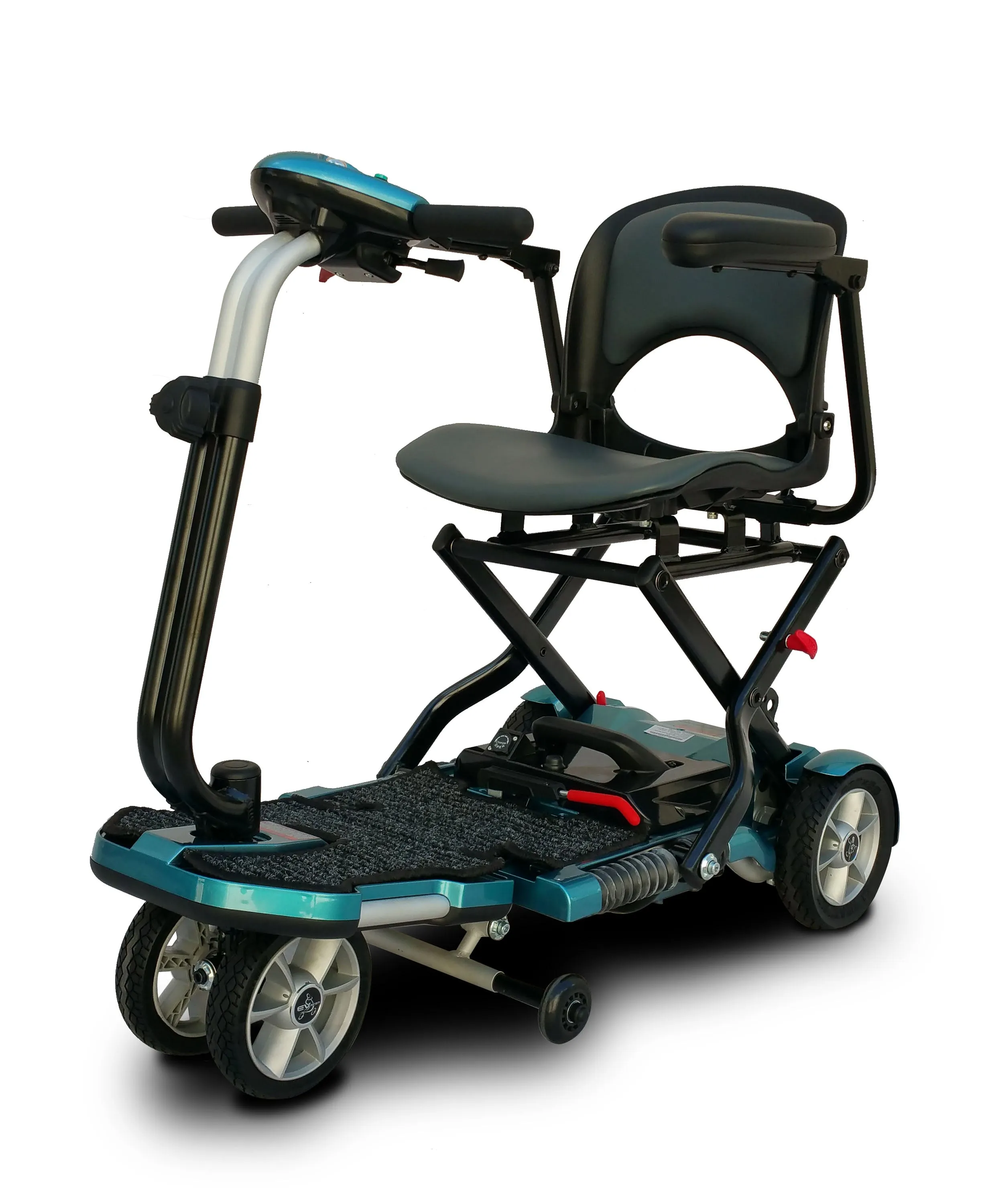 EV Rider Transport Plus Folding Mobility Scooter With Armrests