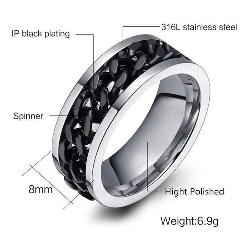 Fidget Ring - Not Just Regular Jewelry
