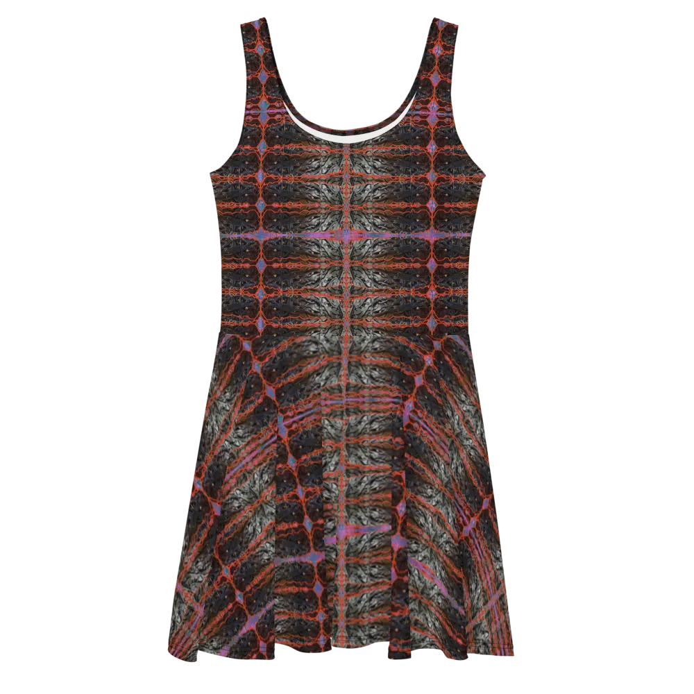 Fitted Skater Dress (Her/Muliebris)(Rind#6 Tree Link) RJSTH@Fabric#6 RJSTHW2021 RJS