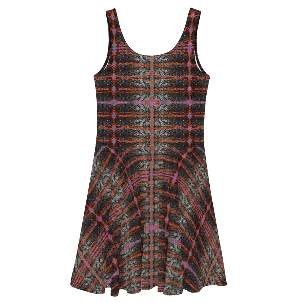 Fitted Skater Dress (Her/Muliebris)(Rind#6 Tree Link) RJSTH@Fabric#6 RJSTHW2021 RJS