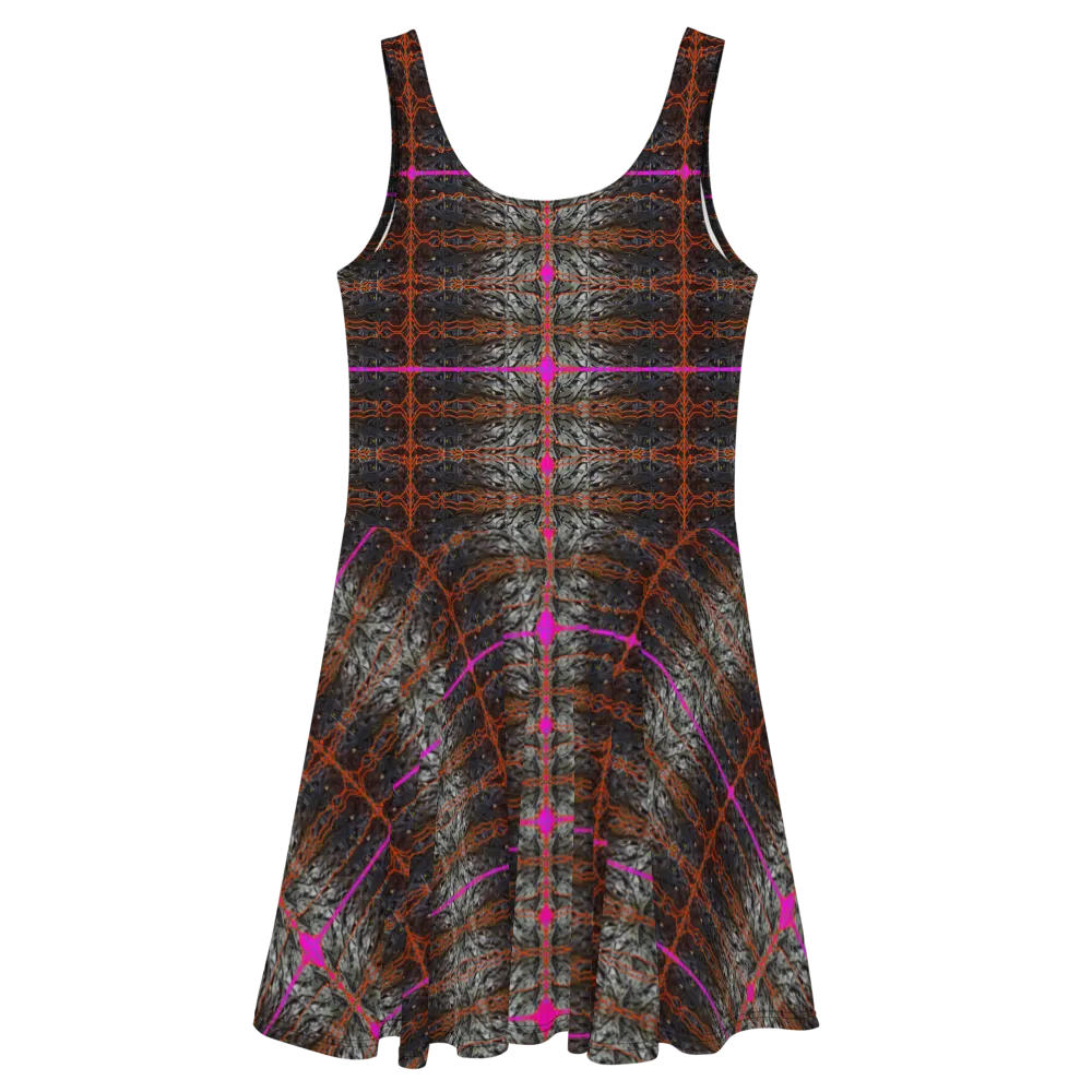 Fitted Skater Dress (Her/Muliebris)(Rind#7 Tree Link) RJSTH@Fabric#7 RJSTHW2021 RJS