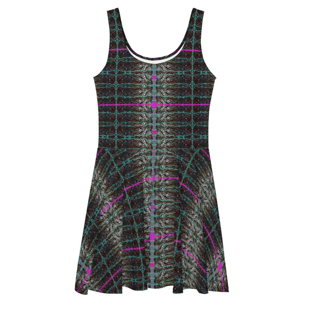 Fitted Skater Dress (Her/Muliebris)(Rind#8 Tree Link) RJSTH@Fabric#8 RJSTHW2021 RJS