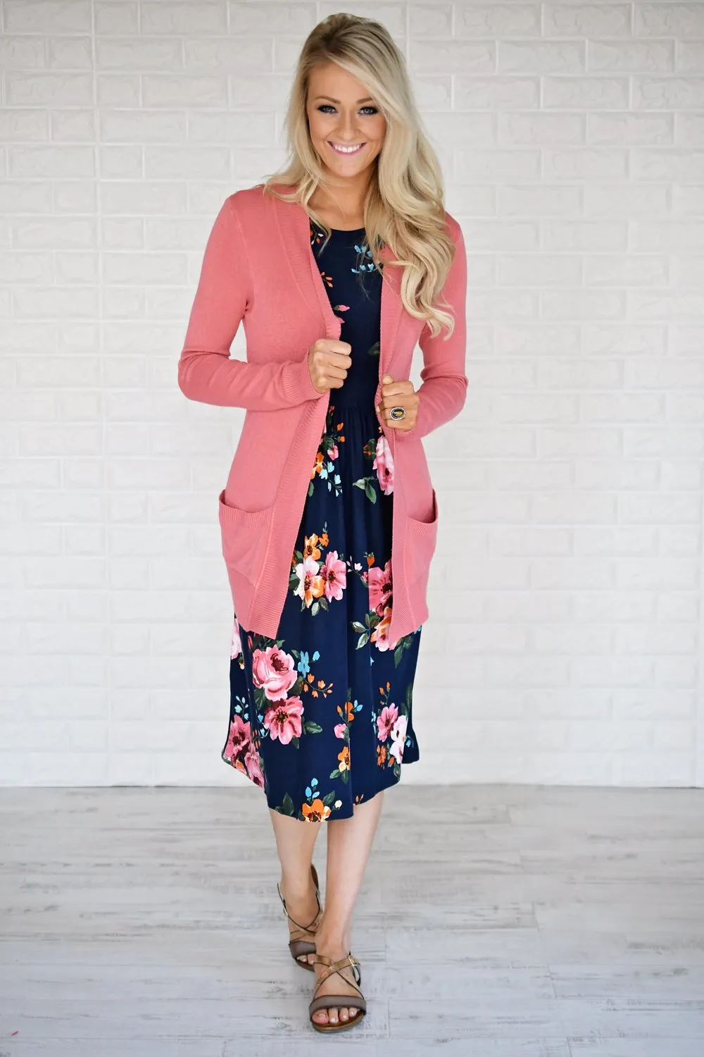 Floral My Heart Midi Dress