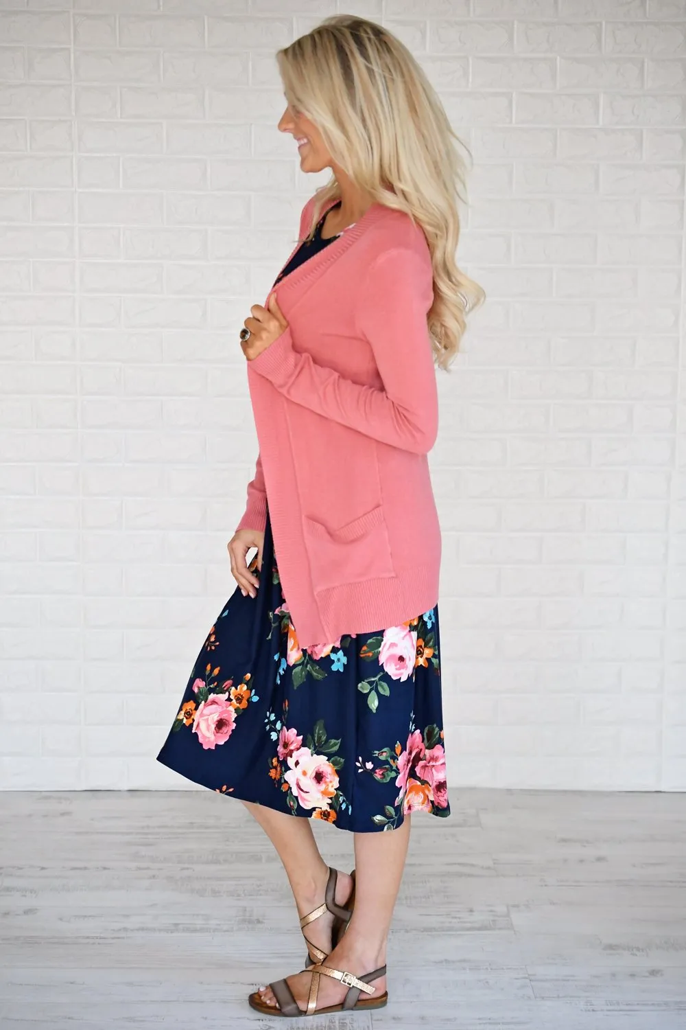 Floral My Heart Midi Dress