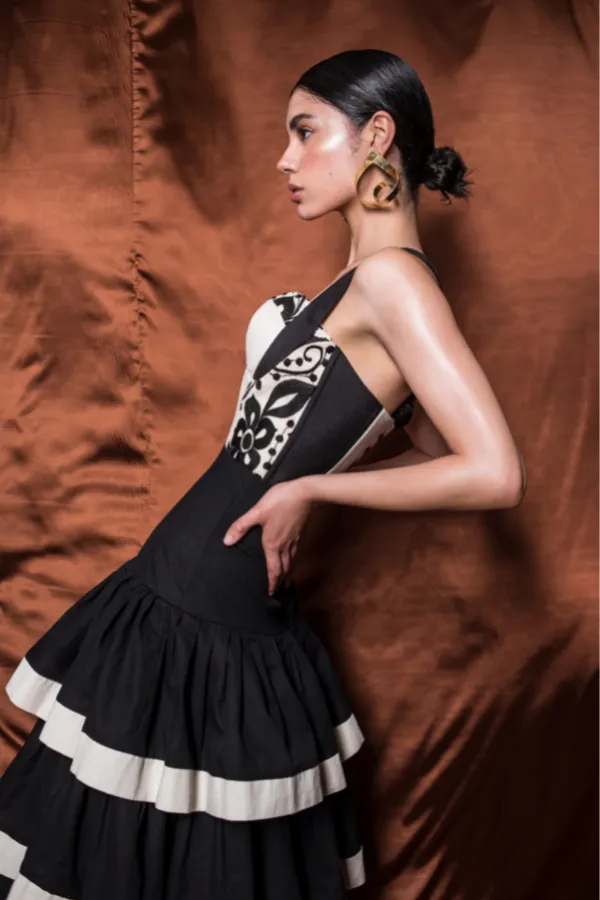 Flores Ruffle Skirt