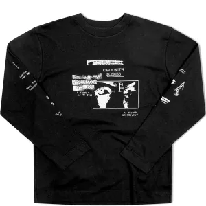 Former Shifting Long Sleeve Tee Black